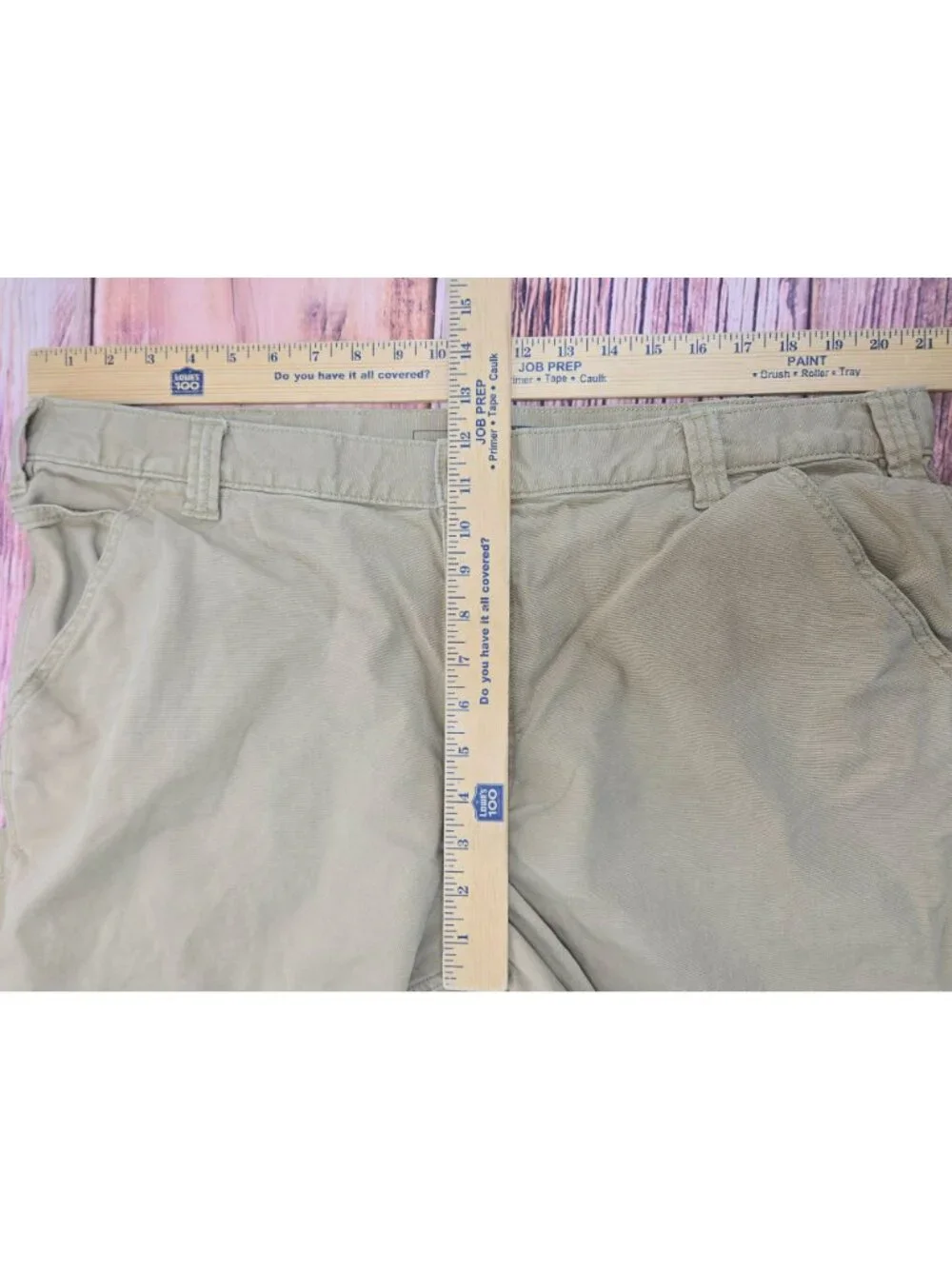 Carhartt Durable Rugged Flex Canvas Pants 42x30 Relaxed Fit